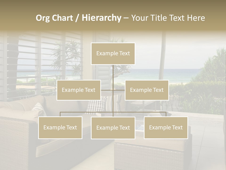 Vacation Domestic Balcony PowerPoint Template