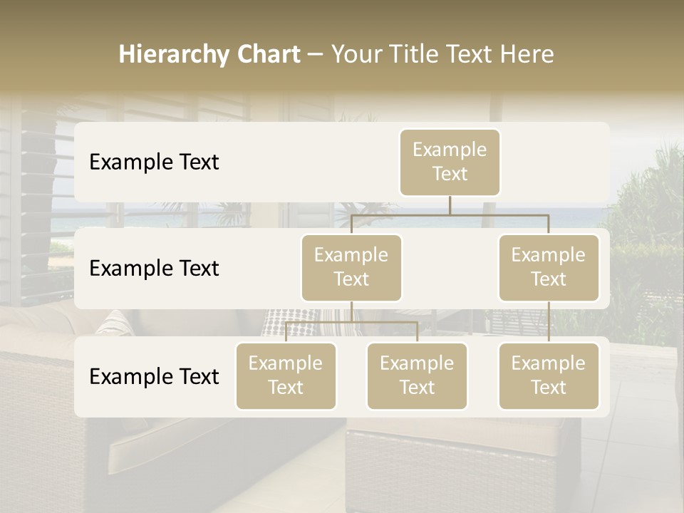 Vacation Domestic Balcony PowerPoint Template