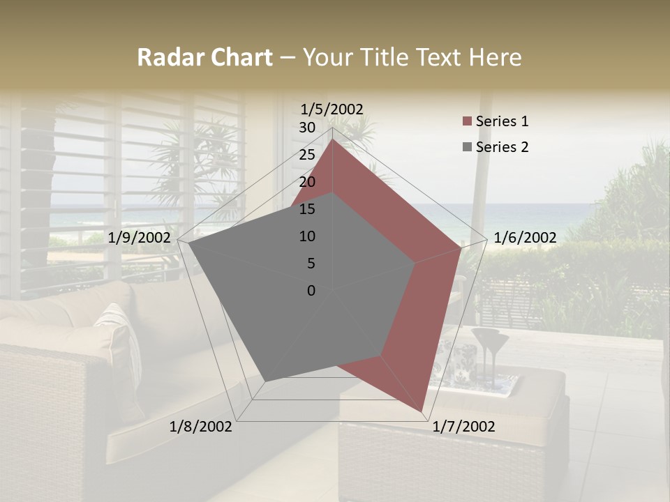 Vacation Domestic Balcony PowerPoint Template