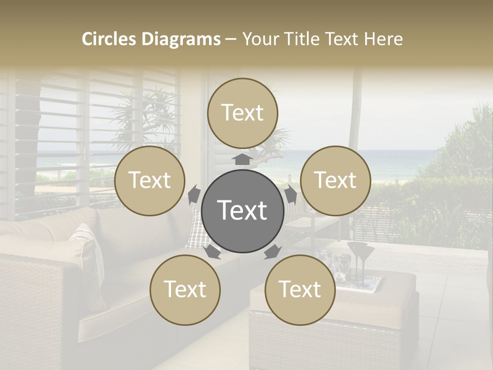 Vacation Domestic Balcony PowerPoint Template