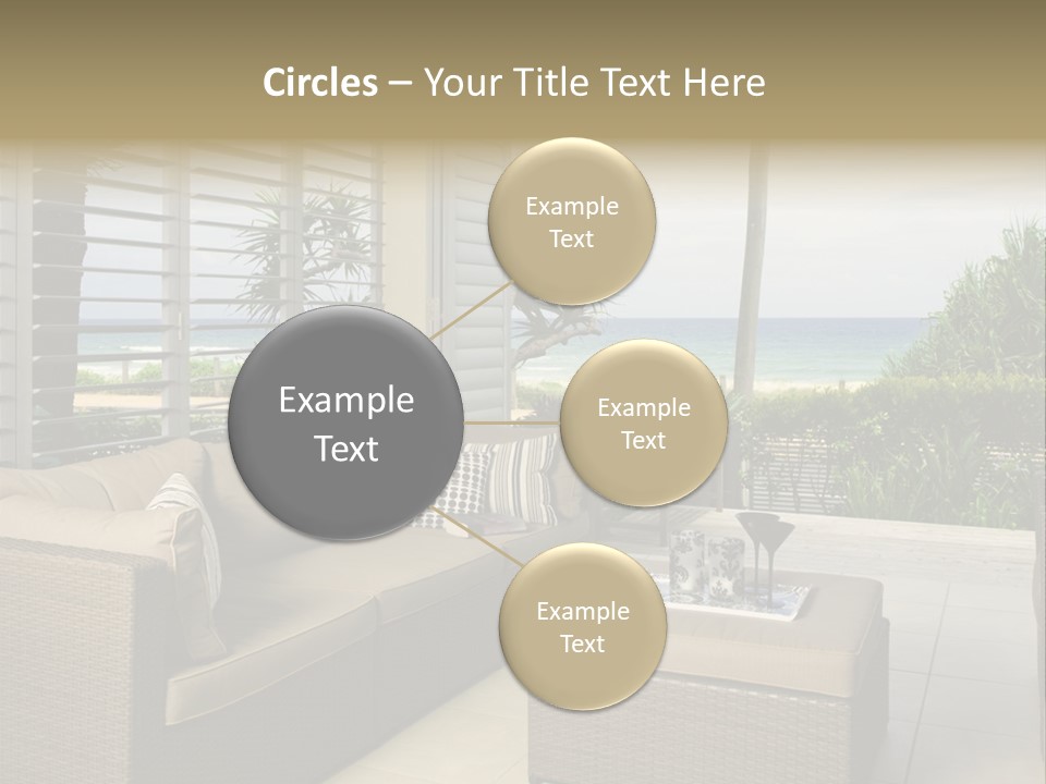 Vacation Domestic Balcony PowerPoint Template