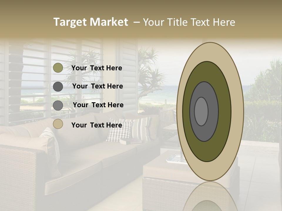 Vacation Domestic Balcony PowerPoint Template