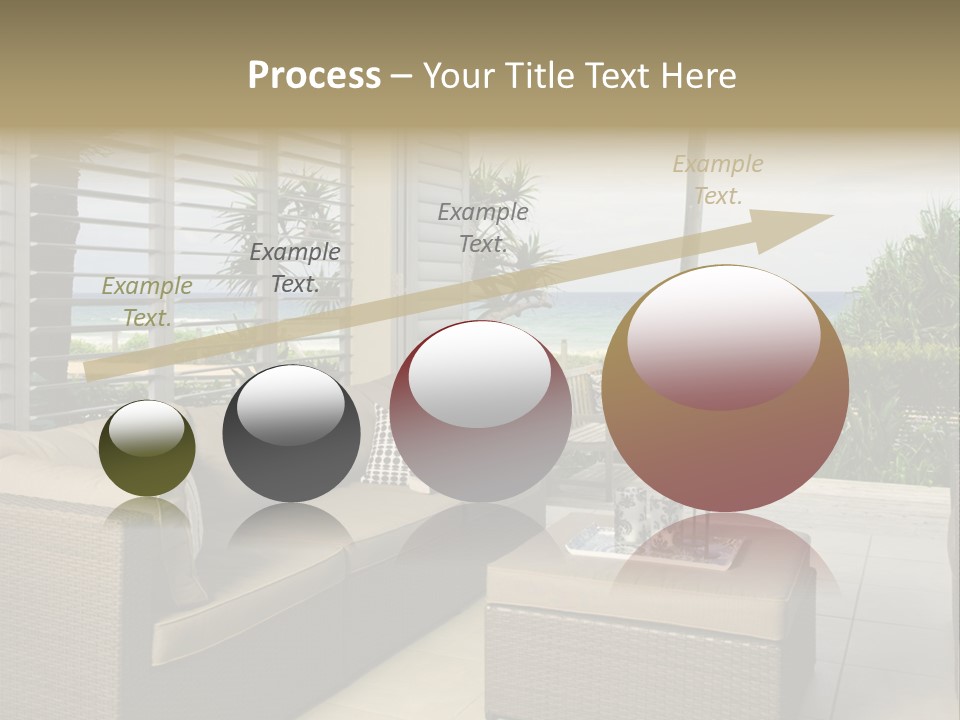 Vacation Domestic Balcony PowerPoint Template