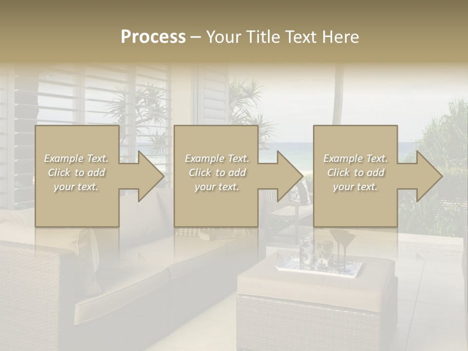 Vacation Domestic Balcony PowerPoint Template