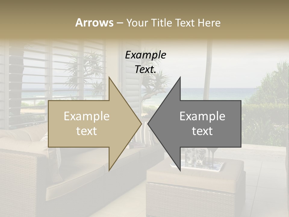Vacation Domestic Balcony PowerPoint Template