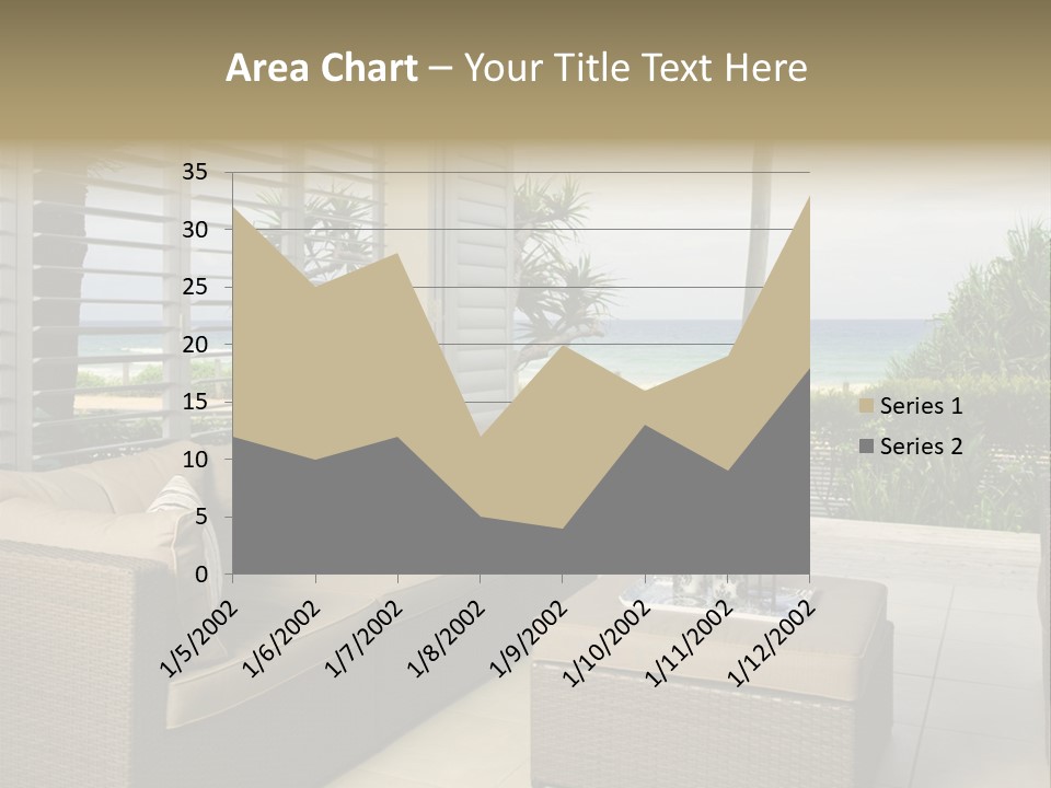 Vacation Domestic Balcony PowerPoint Template