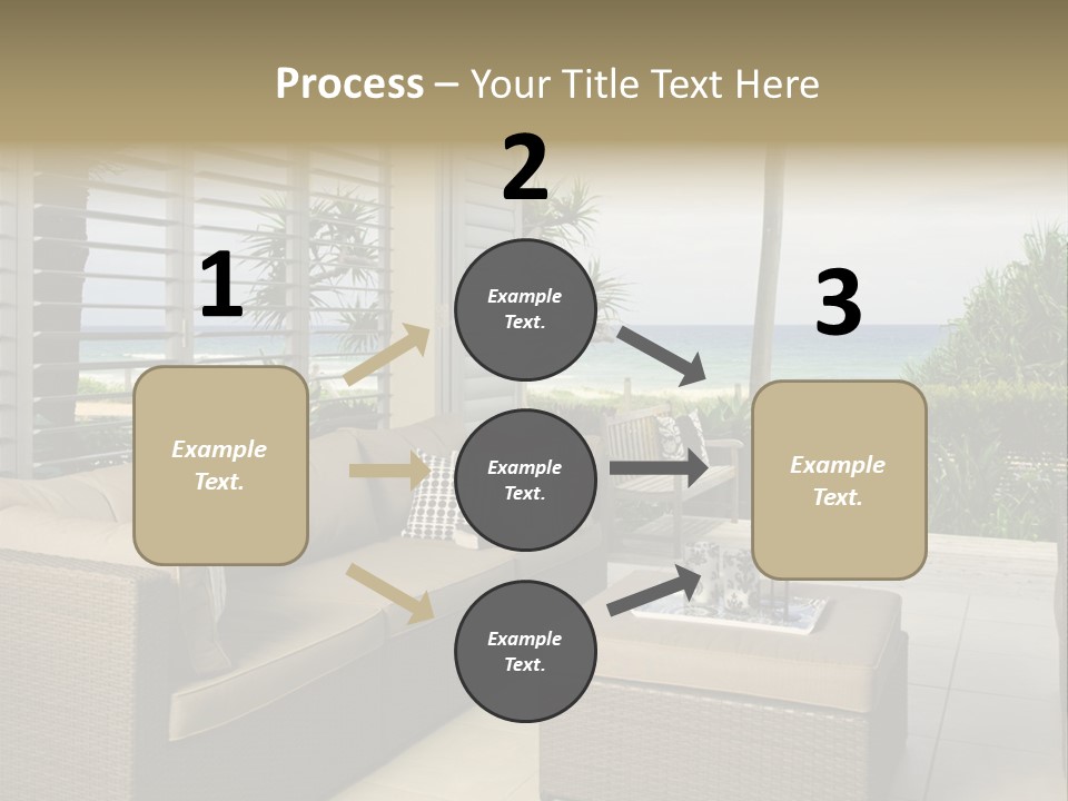 Vacation Domestic Balcony PowerPoint Template