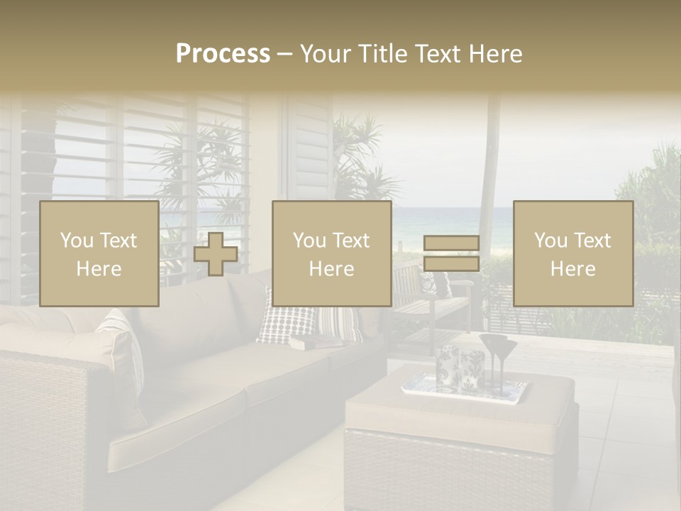 Vacation Domestic Balcony PowerPoint Template