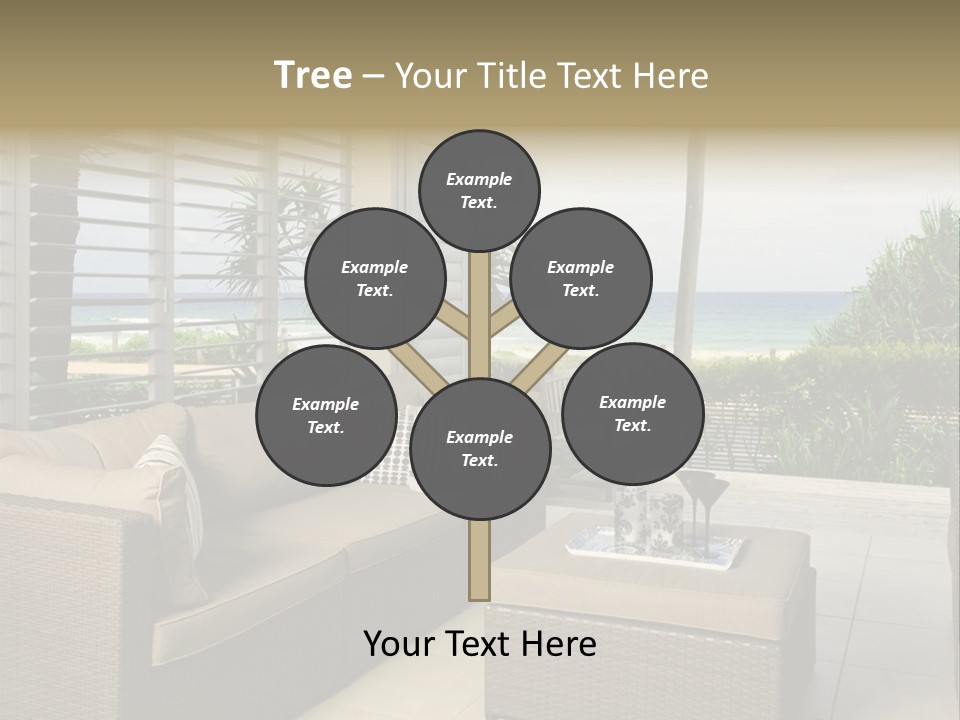 Vacation Domestic Balcony PowerPoint Template
