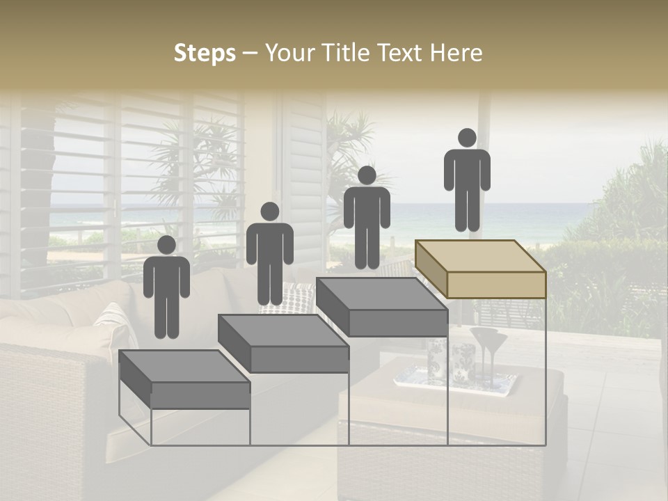 Vacation Domestic Balcony PowerPoint Template