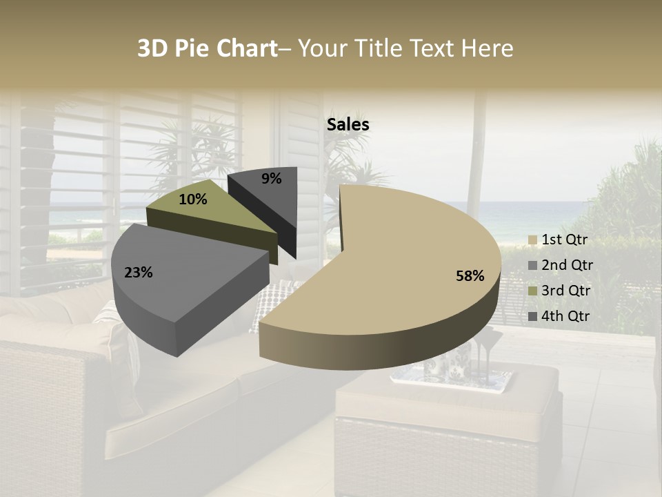 Vacation Domestic Balcony PowerPoint Template