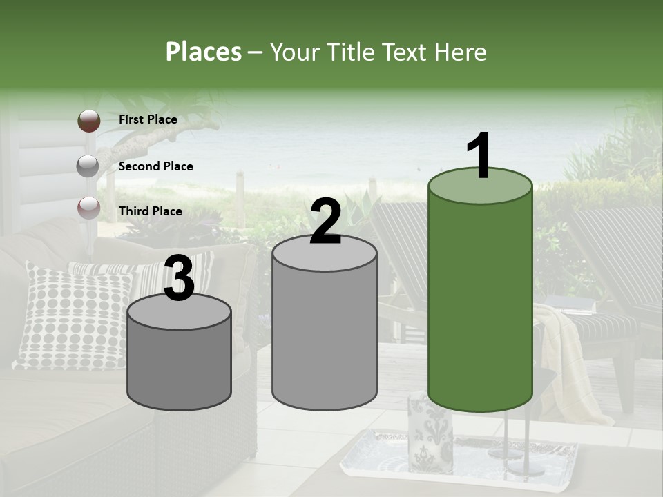 Outdoors Room Beach PowerPoint Template