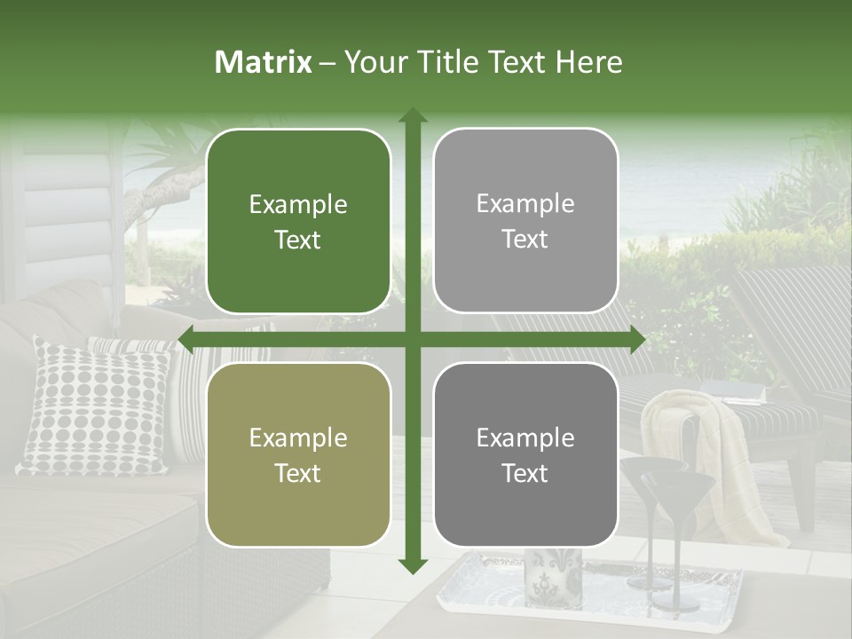 Outdoors Room Beach PowerPoint Template