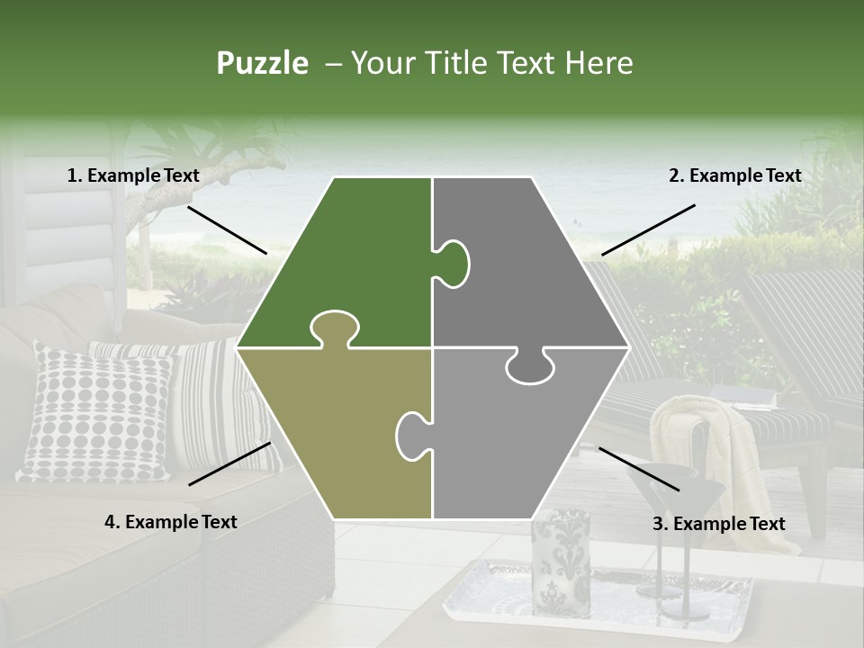 Outdoors Room Beach PowerPoint Template