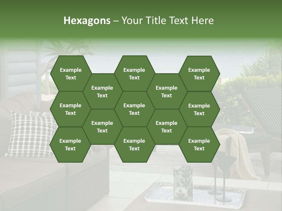 Outdoors Room Beach PowerPoint Template