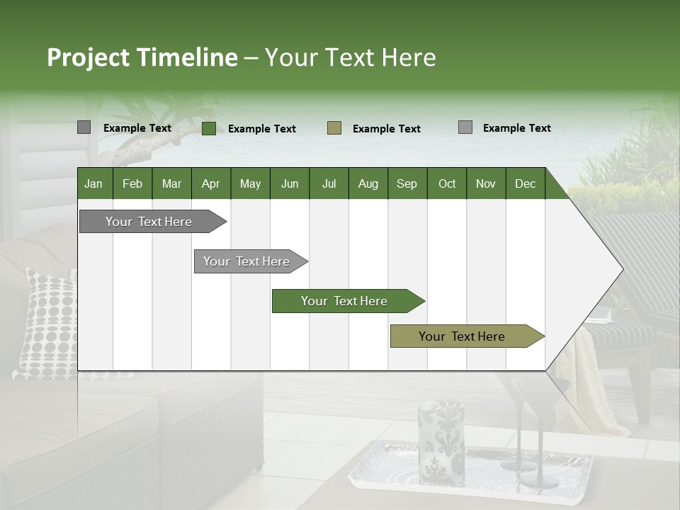 Outdoors Room Beach PowerPoint Template