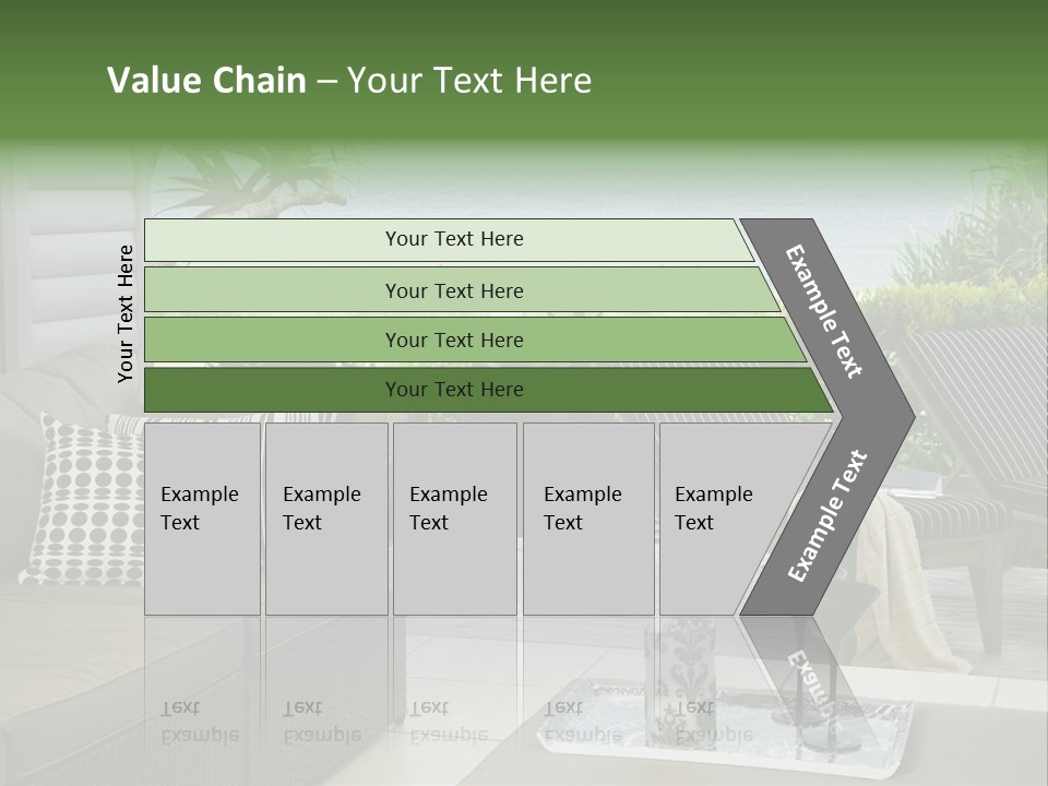 Outdoors Room Beach PowerPoint Template