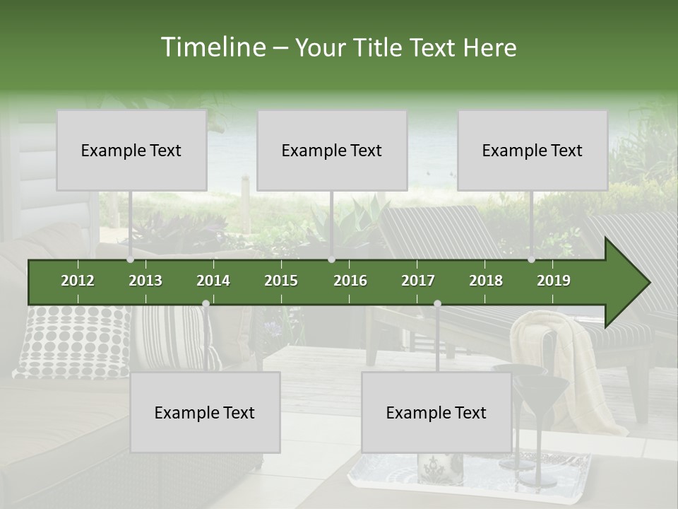 Outdoors Room Beach PowerPoint Template