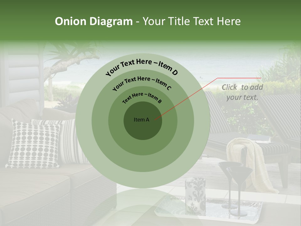 Outdoors Room Beach PowerPoint Template