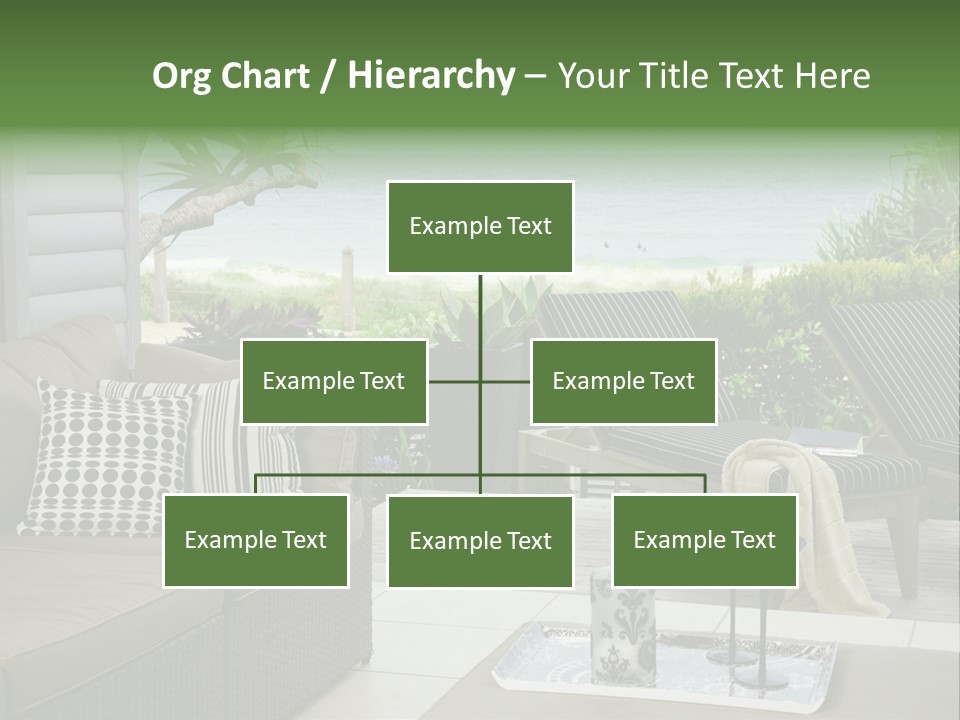 Outdoors Room Beach PowerPoint Template