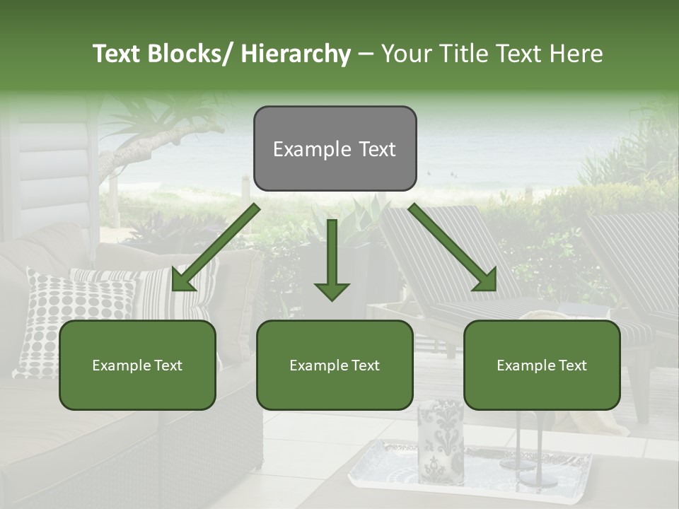 Outdoors Room Beach PowerPoint Template