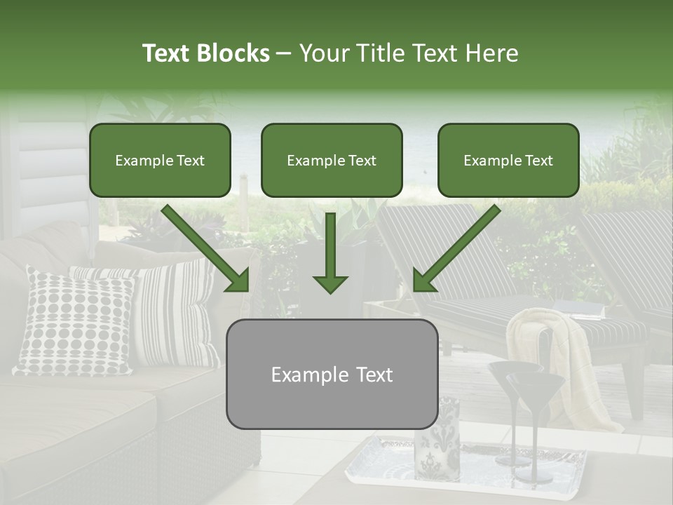 Outdoors Room Beach PowerPoint Template