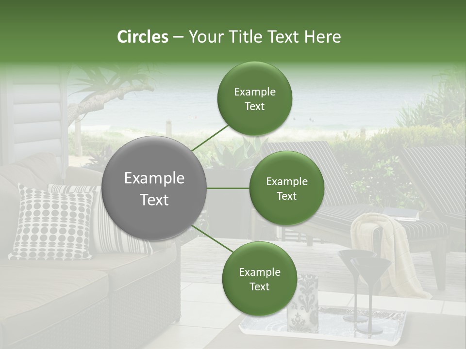 Outdoors Room Beach PowerPoint Template