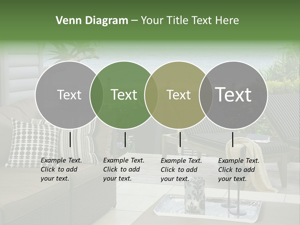 Outdoors Room Beach PowerPoint Template