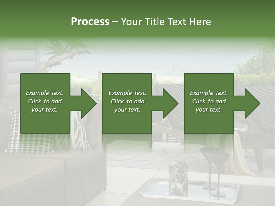 Outdoors Room Beach PowerPoint Template