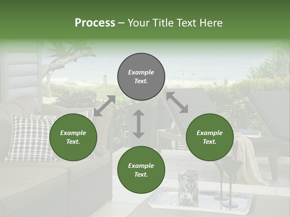 Outdoors Room Beach PowerPoint Template