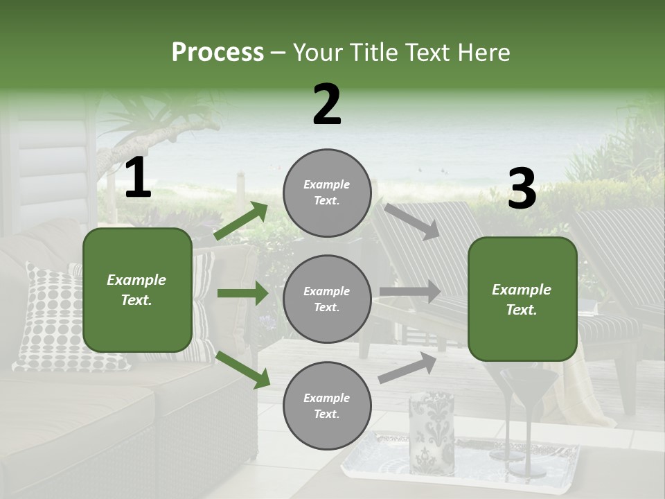 Outdoors Room Beach PowerPoint Template