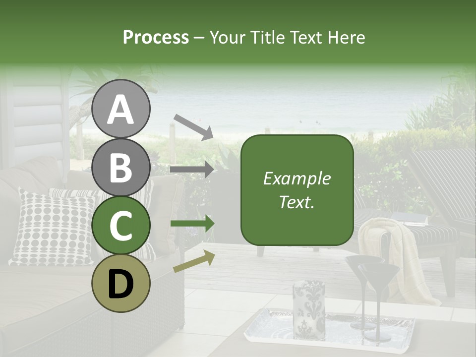 Outdoors Room Beach PowerPoint Template