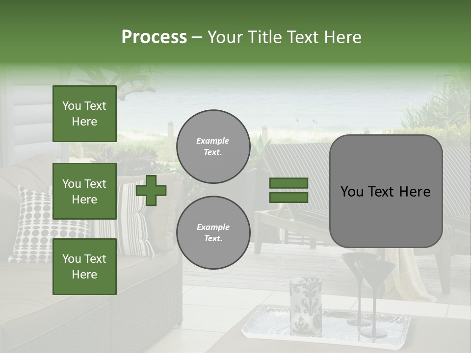 Outdoors Room Beach PowerPoint Template