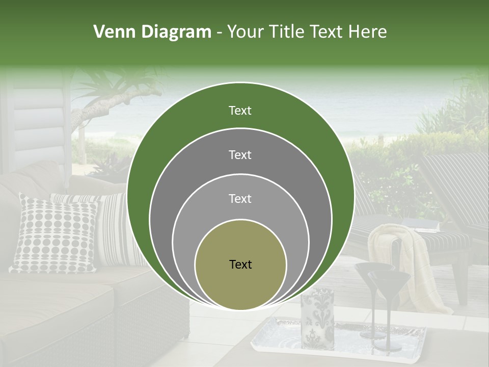 Outdoors Room Beach PowerPoint Template