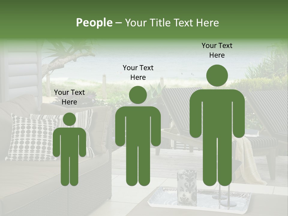 Outdoors Room Beach PowerPoint Template