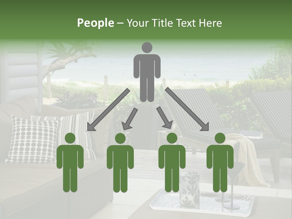 Outdoors Room Beach PowerPoint Template