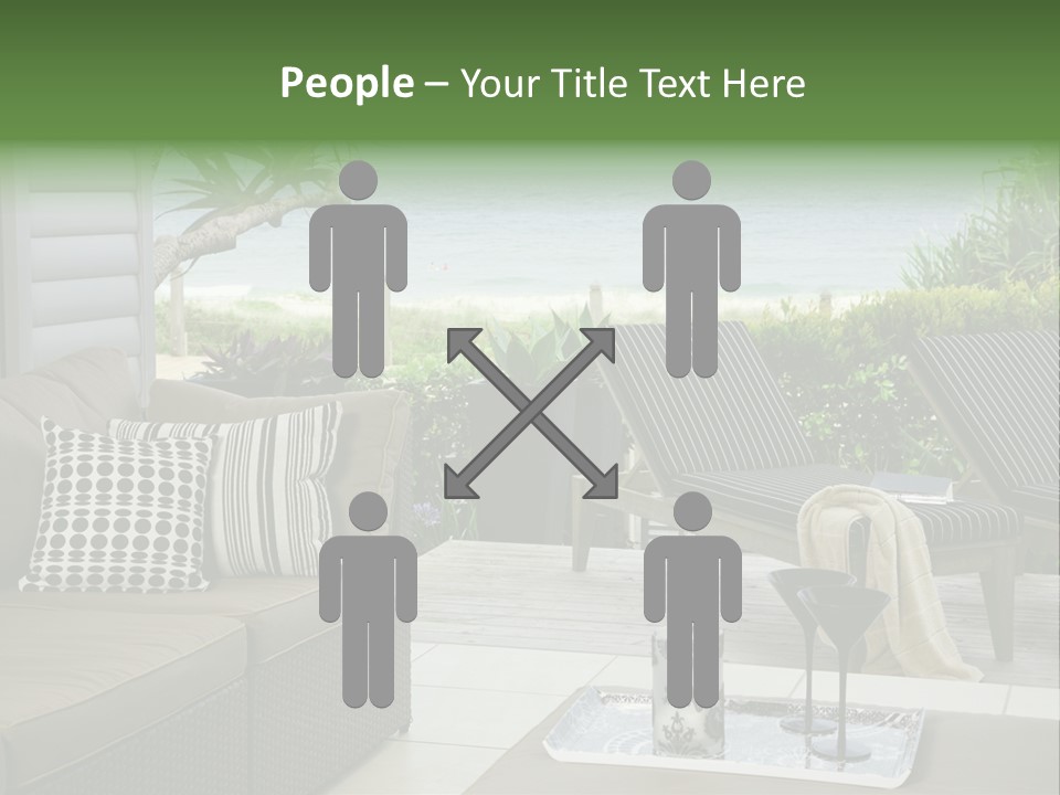 Outdoors Room Beach PowerPoint Template