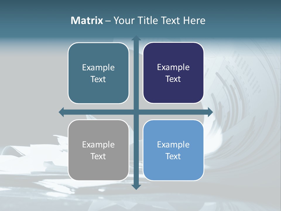 Managing Ocean Report PowerPoint Template