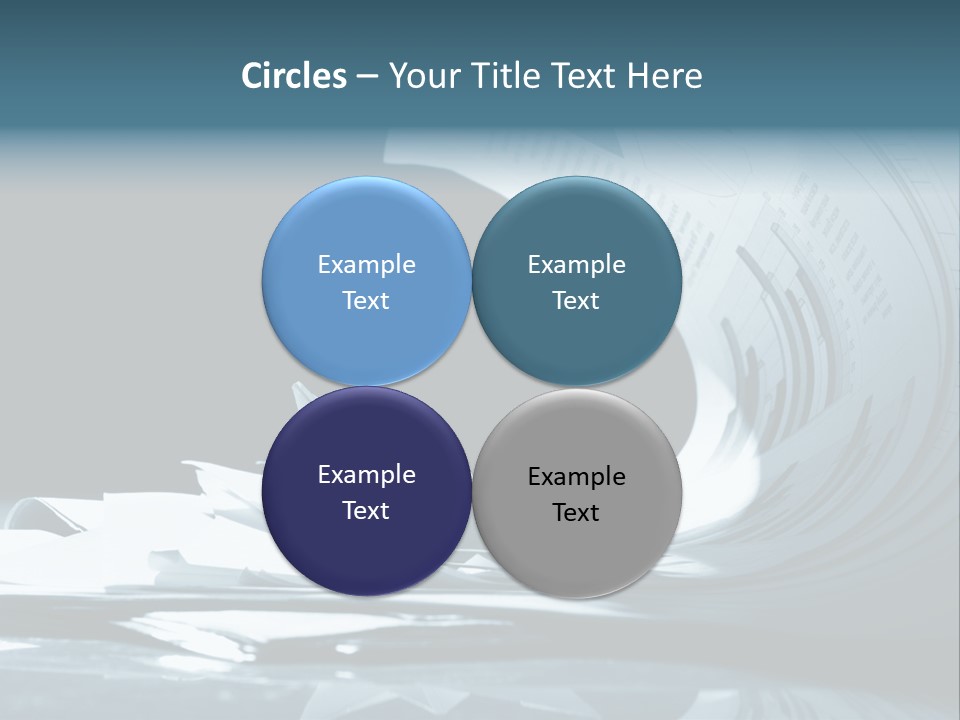 Managing Ocean Report PowerPoint Template
