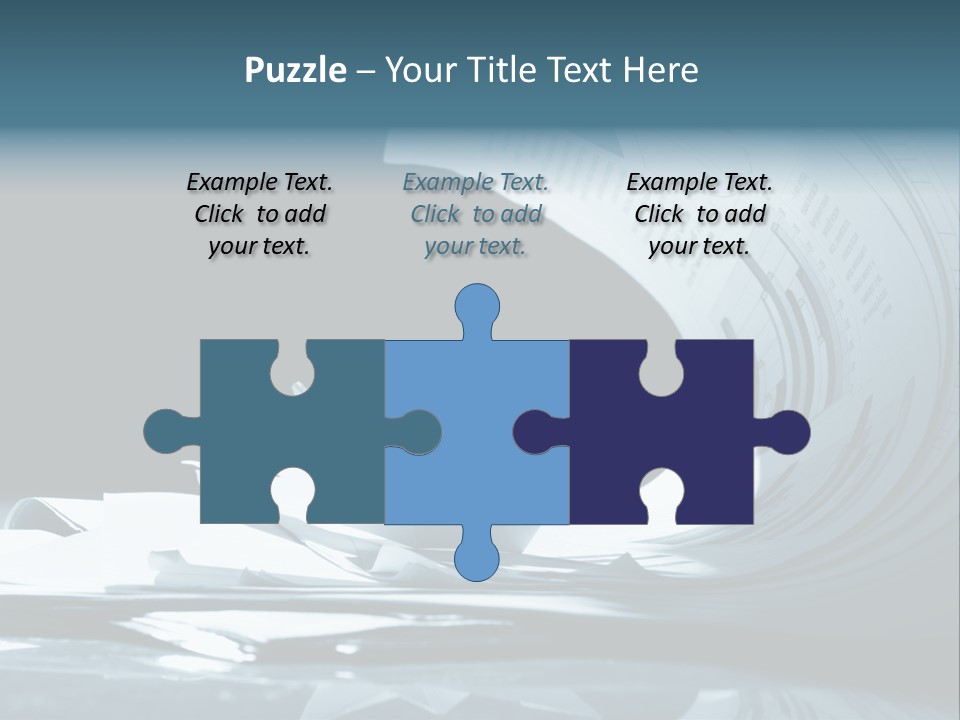 Managing Ocean Report PowerPoint Template