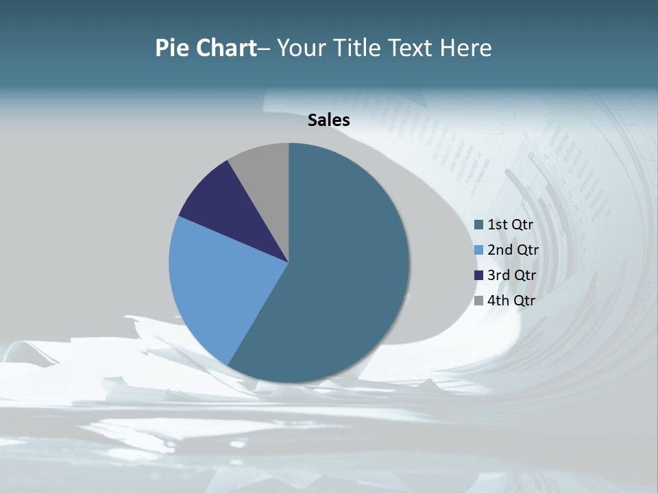 Managing Ocean Report PowerPoint Template