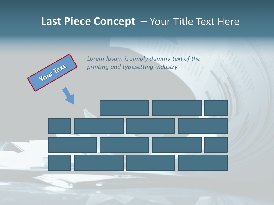 Managing Ocean Report PowerPoint Template