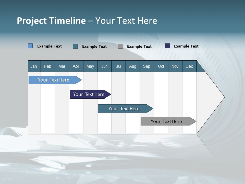 Managing Ocean Report PowerPoint Template