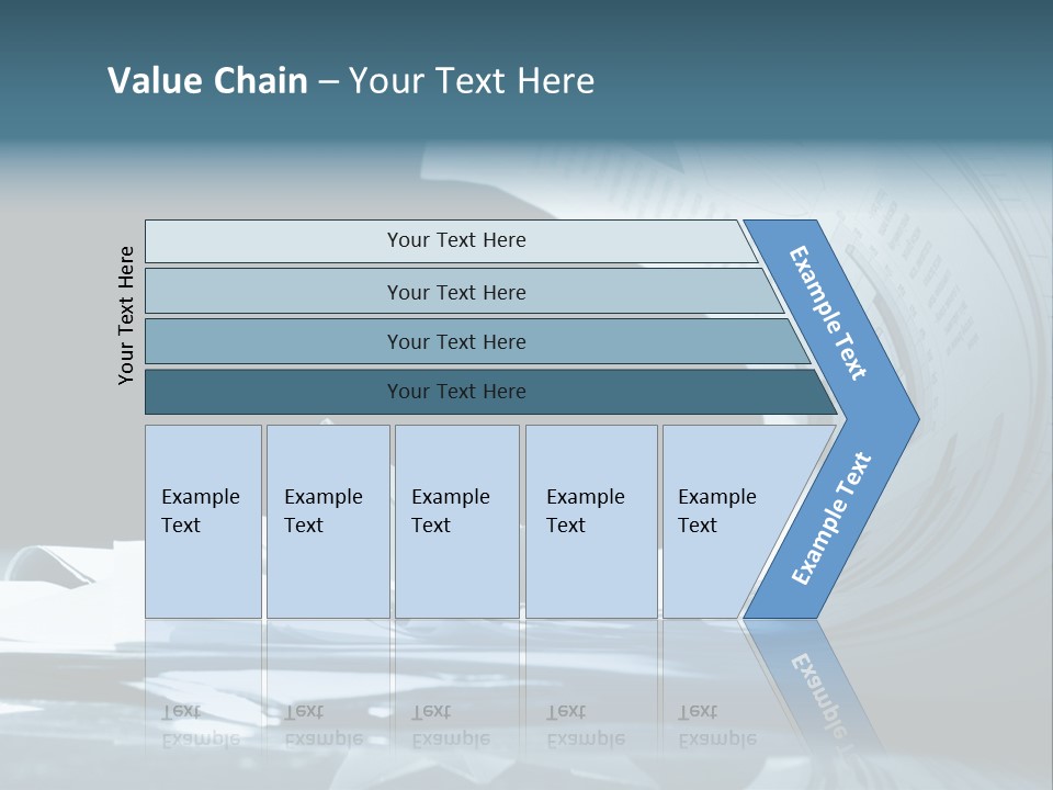 Managing Ocean Report PowerPoint Template