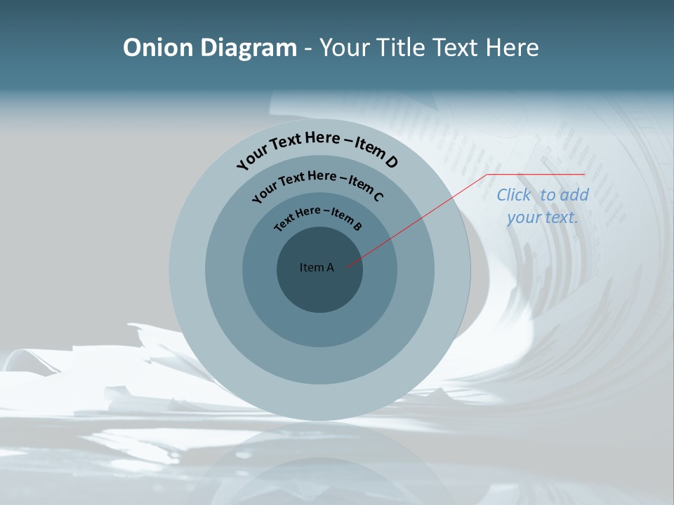 Managing Ocean Report PowerPoint Template