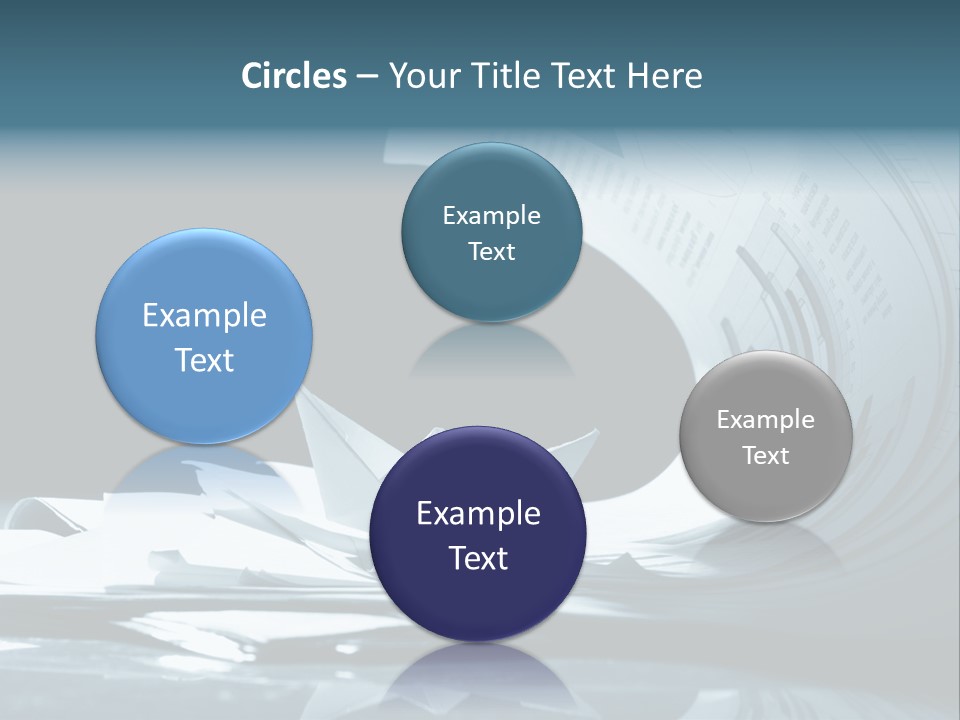 Managing Ocean Report PowerPoint Template