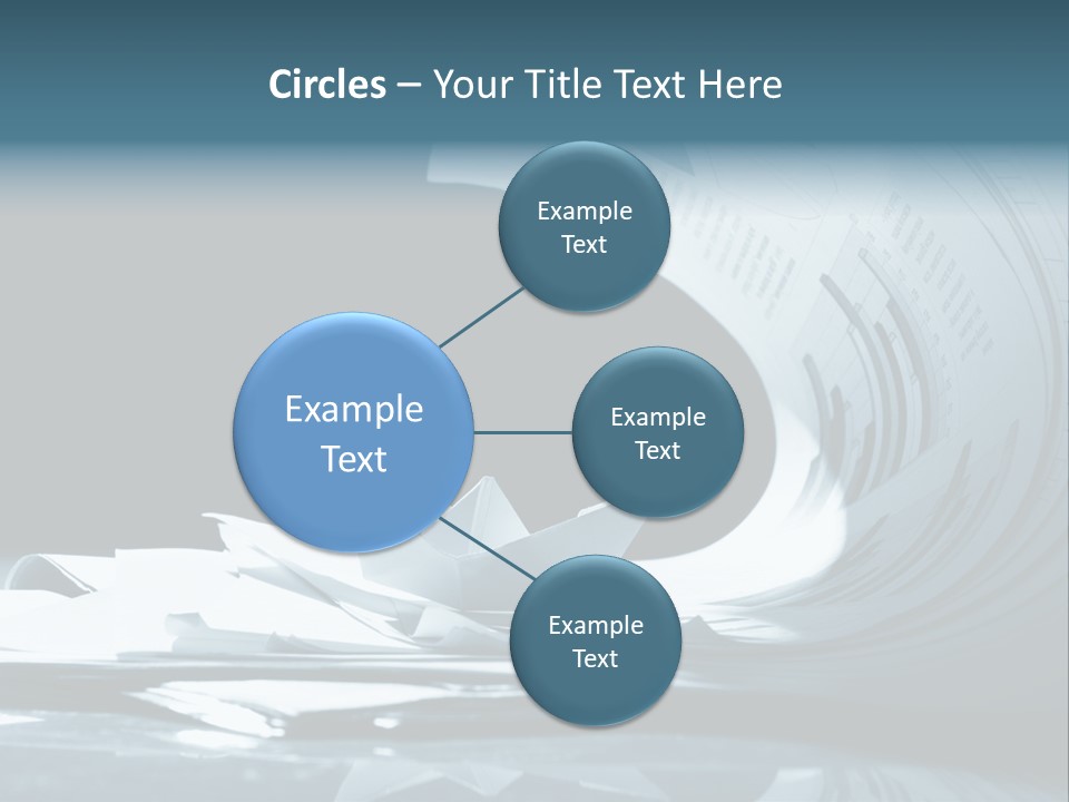 Managing Ocean Report PowerPoint Template