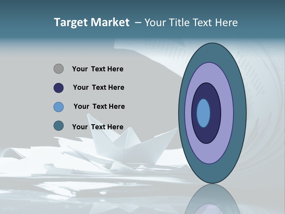 Managing Ocean Report PowerPoint Template