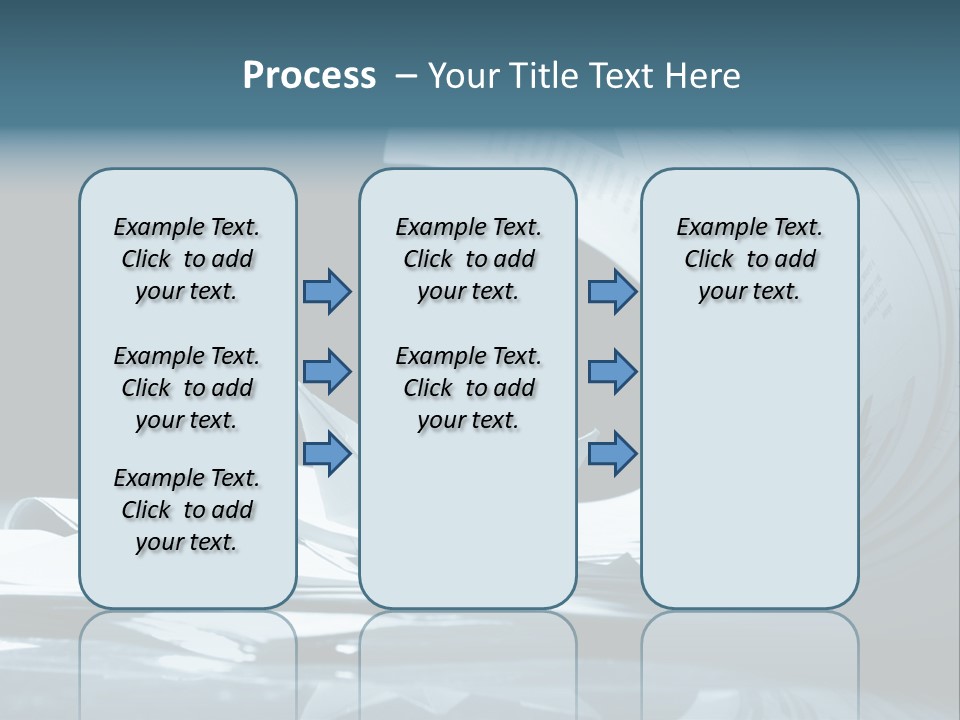 Managing Ocean Report PowerPoint Template