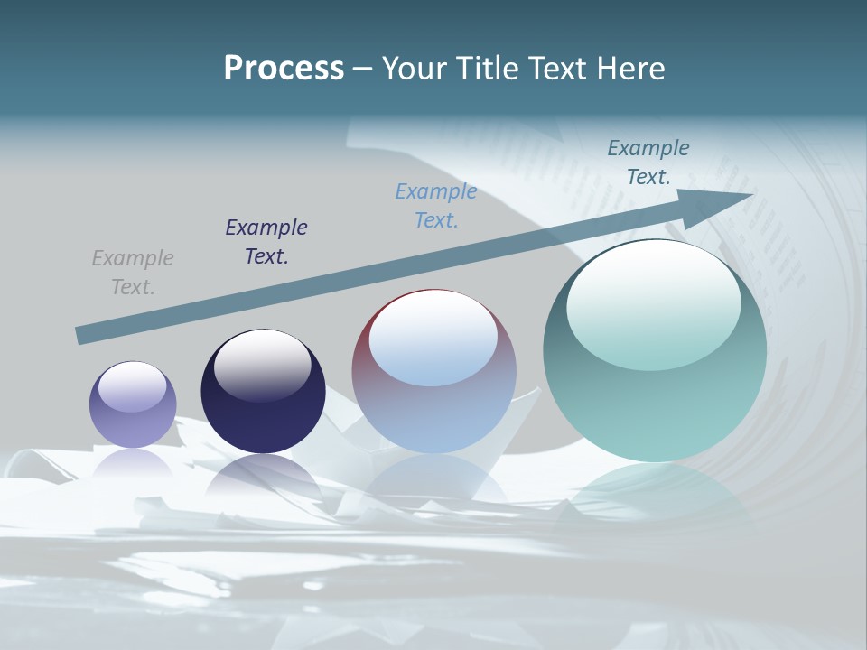 Managing Ocean Report PowerPoint Template